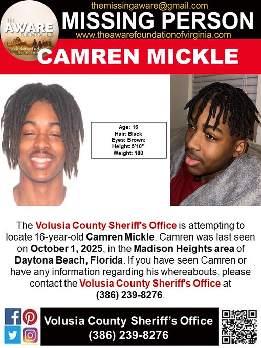 Camren is only 16 he needs to be with his family!
Please Share