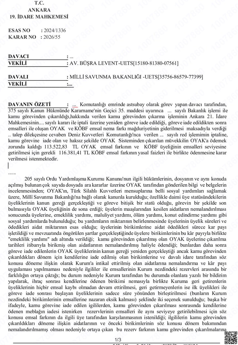 Av. Mahmut LEVENT tweet media