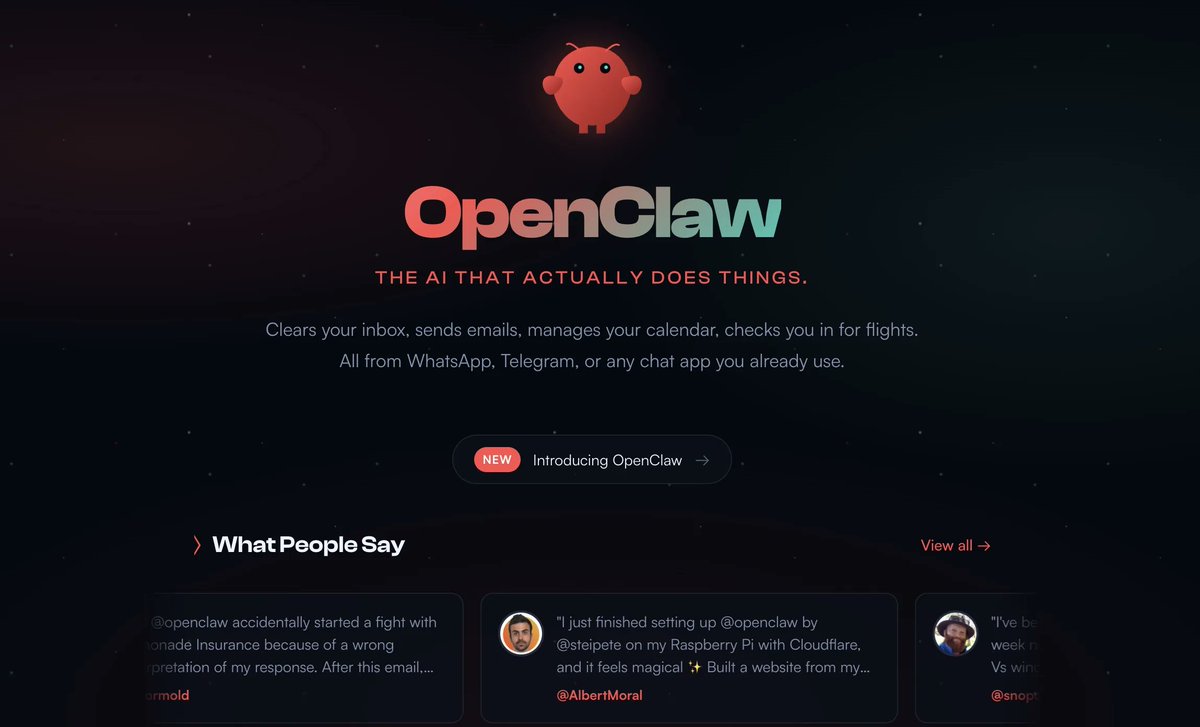 ia_ender's tweet photo. La concurrence face à OpenClaw (Clawdbot) s'intensifie !

- On a les versions optimisées en python ou en Go (Picoclaw) pour tourner sur des petites machines,

- Les intégrations d'OpenClaw avec les IA open source chinoises, notamment Minimax 2.5 et Kimi K2.5,

- Les agents IA évolués des groupes américains tels que Manus de Meta, Perplexity Computer, Copilot Tasks de Microsoft ou Claude Cowork...

Tout le monde a compris qu'OpenClaw avait montré la voie de ce que devait être un agent en 2026 !