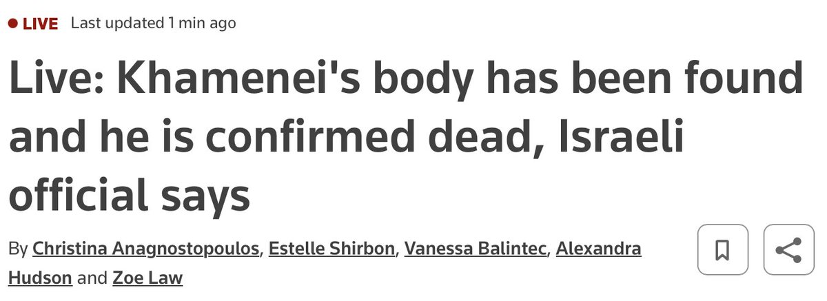 Falls es stimmt, wäre dies ein großer Erfolg des Angriffs und ein starker Test für die berichtete Nachfolge zur Stabilisierung des Regimes.