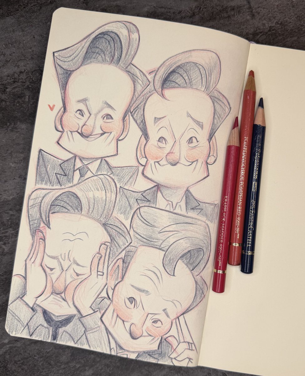 Hitomi_Draws's tweet photo. @TeamCoco Conan O’Brianさん🥰 #conanobrien #caricaturesketch https://t.co/wOJcabbceg