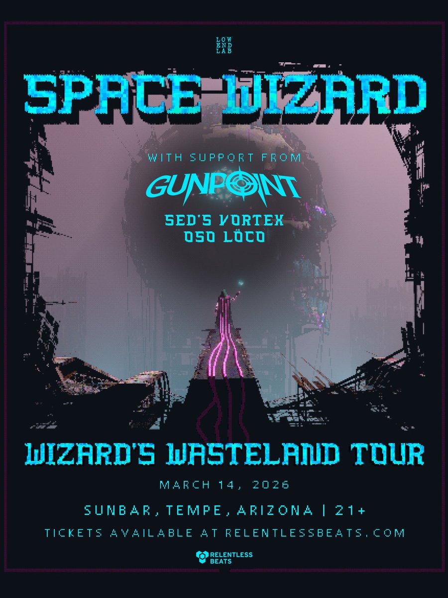 My last set was spiritual gangsta vibes, this next set is a LETHAL WEAPON! 

Tickets are still live with my discount code “SEDSVORTEX”
🔗: tixr.com/groups/relentl…

Get ‘em before they’re gone 😵‍💫 We’re 2 weeks away!

📸: <a href="/PRETTYHARDMUSIC/">.⋅˚₊‧ PRETTYHARD ‧₊˚ ⋅</a>