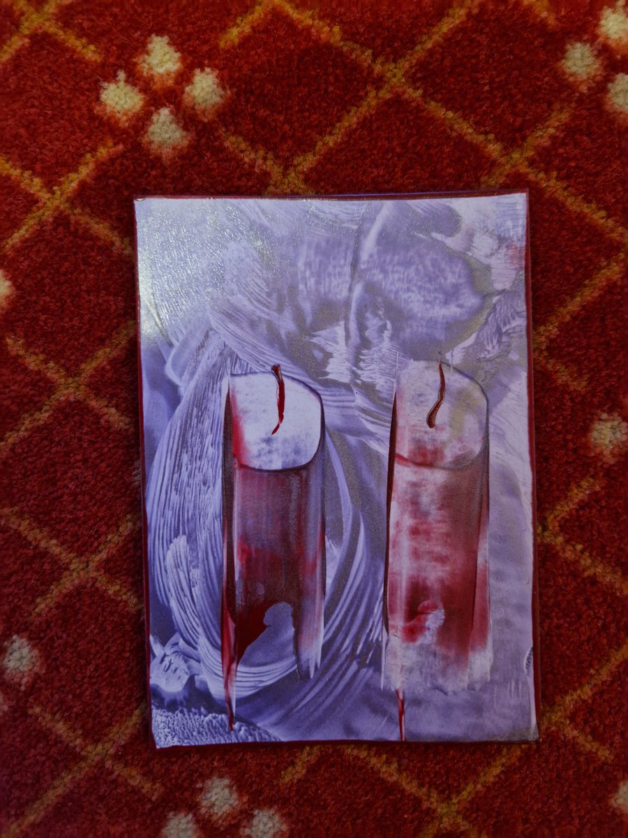 FC_Bayern_Kati's tweet image. Ich war heute bei einem Encaustic Malkurs. Das sind die Bilder die ich gemalt hab. 😃 #Encaustic