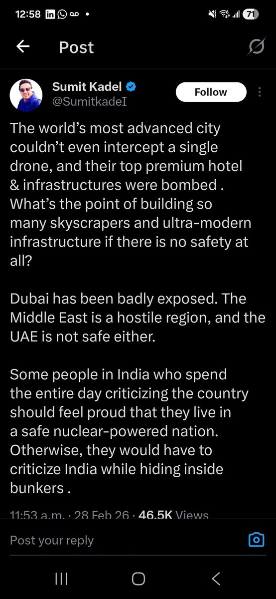 Arun Kumar tweet media