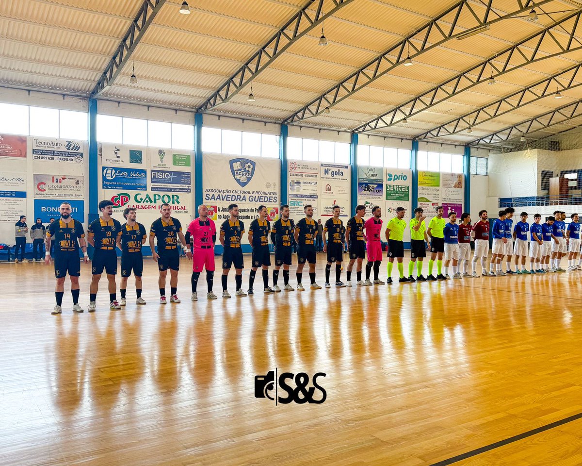 Campeonato Nacional de Seniores - III Divisão - Série B 📍
17ª Jornada ⚽
ACR Saavedra Guedes 4️⃣🆚3️⃣ PARC