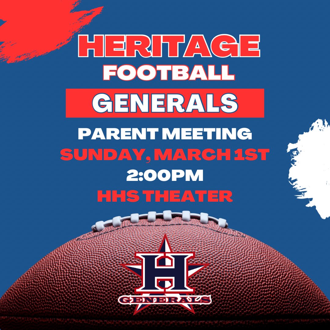 Heritage Generals Football tweet media