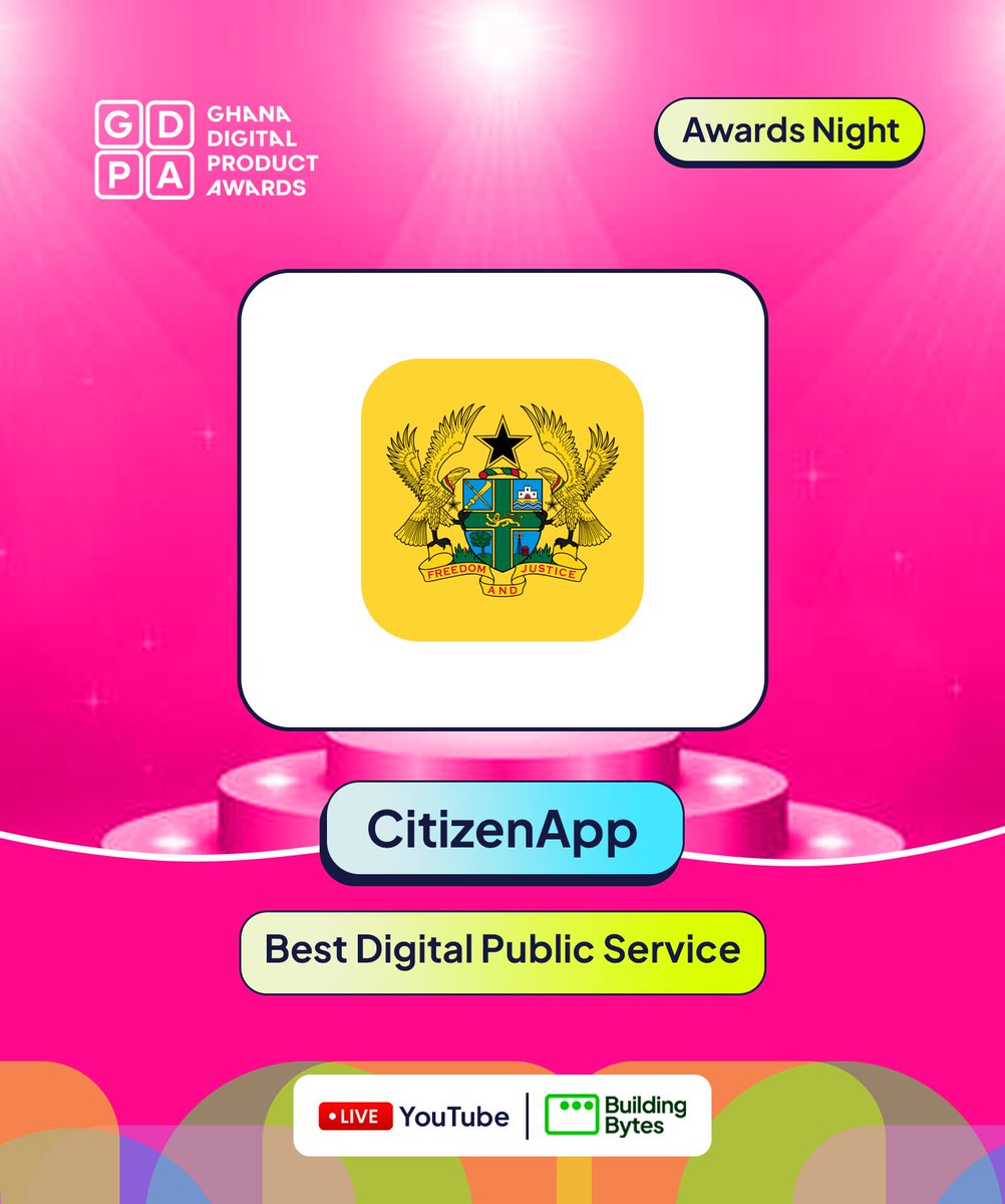 Ghana Digital Product Awards tweet media