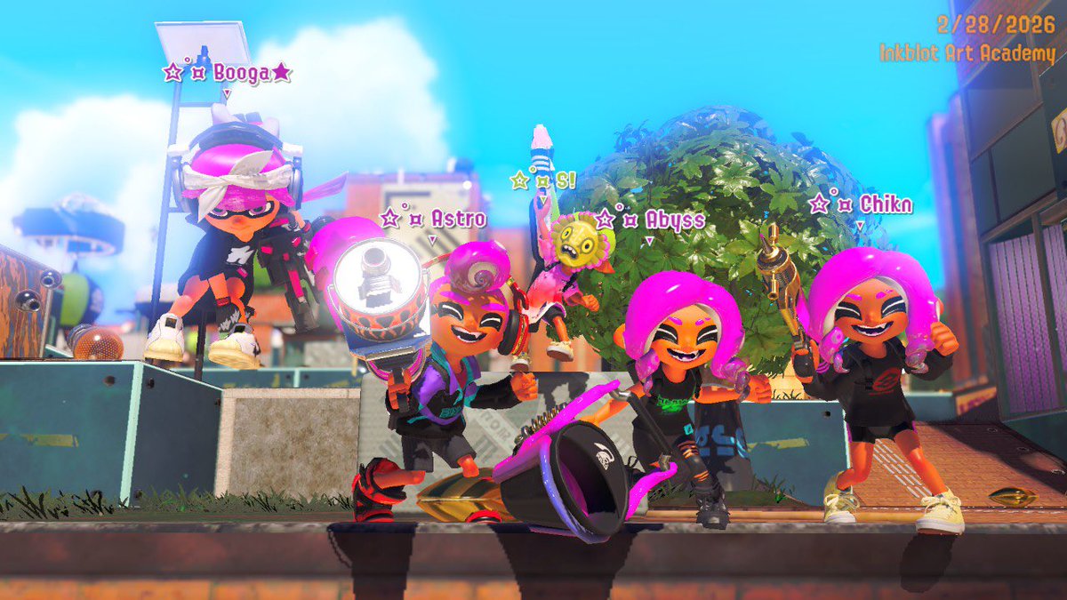 StarRage_Spl's tweet photo. 5-0 WEEK 1 FOR LUTI! GGS WP TO 1000 x Cooler THEY PLAYED GOOD!

Roster:
@Astro2379: Blaster
@Abyss_spl: Slosher
@Chiknspl: Vsplash
@ImTheBooga: Heavy
Sunlight: Forge Pro

See you next week! #starragewin⭐ https://t.co/2MKfEnTjBl