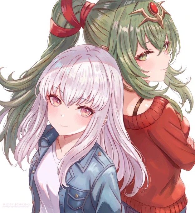 Casual Lysithea and Tiki HAPPY BIRTHDAY TO THE 02.28 GIRLS!!!!!!!!