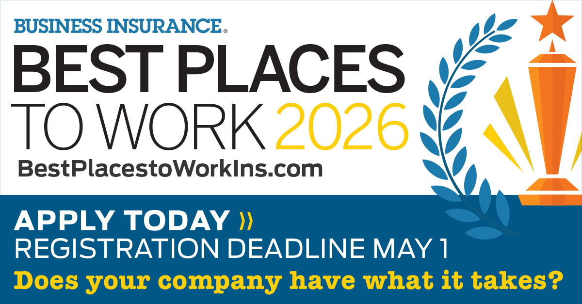 BusInsMagazine's tweet image. #Agents, #brokers, and #insurers know that attracting and retaining talent is vital.

The #BestPlacestoWork in Insurance, an annual feature of Business Insurance and Best Companies Group, honors those with the highest employee engagement and satisfaction.

bit.ly/3SWCZy5