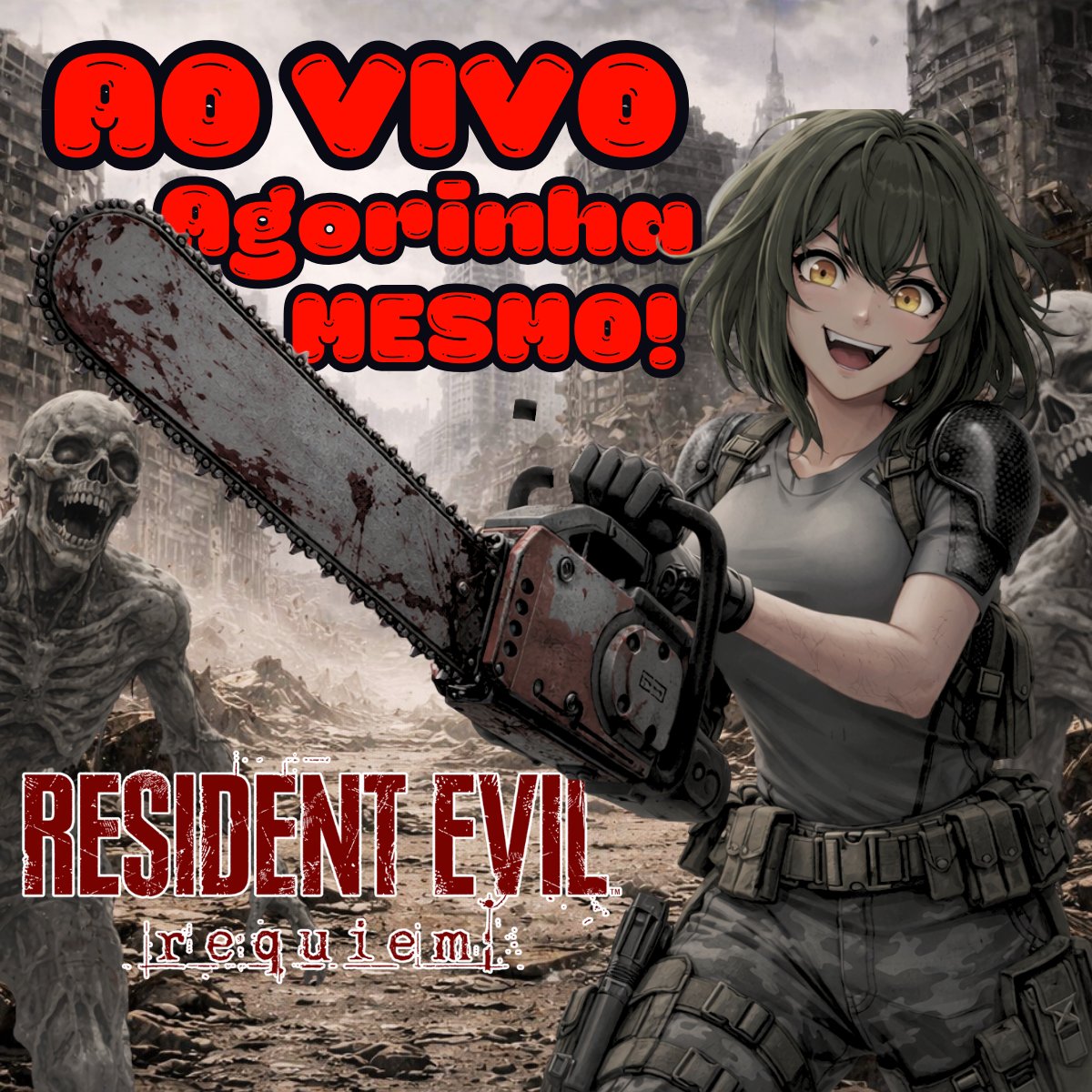 Vamos de RESIDENT EVIL REQUIEM ?!
Hoje é ATÉ ZERAR! 🧟🧟‍♂️🧟‍♀️

Vem de live: 💚
youtube.com/watch?v=CpAnhd…