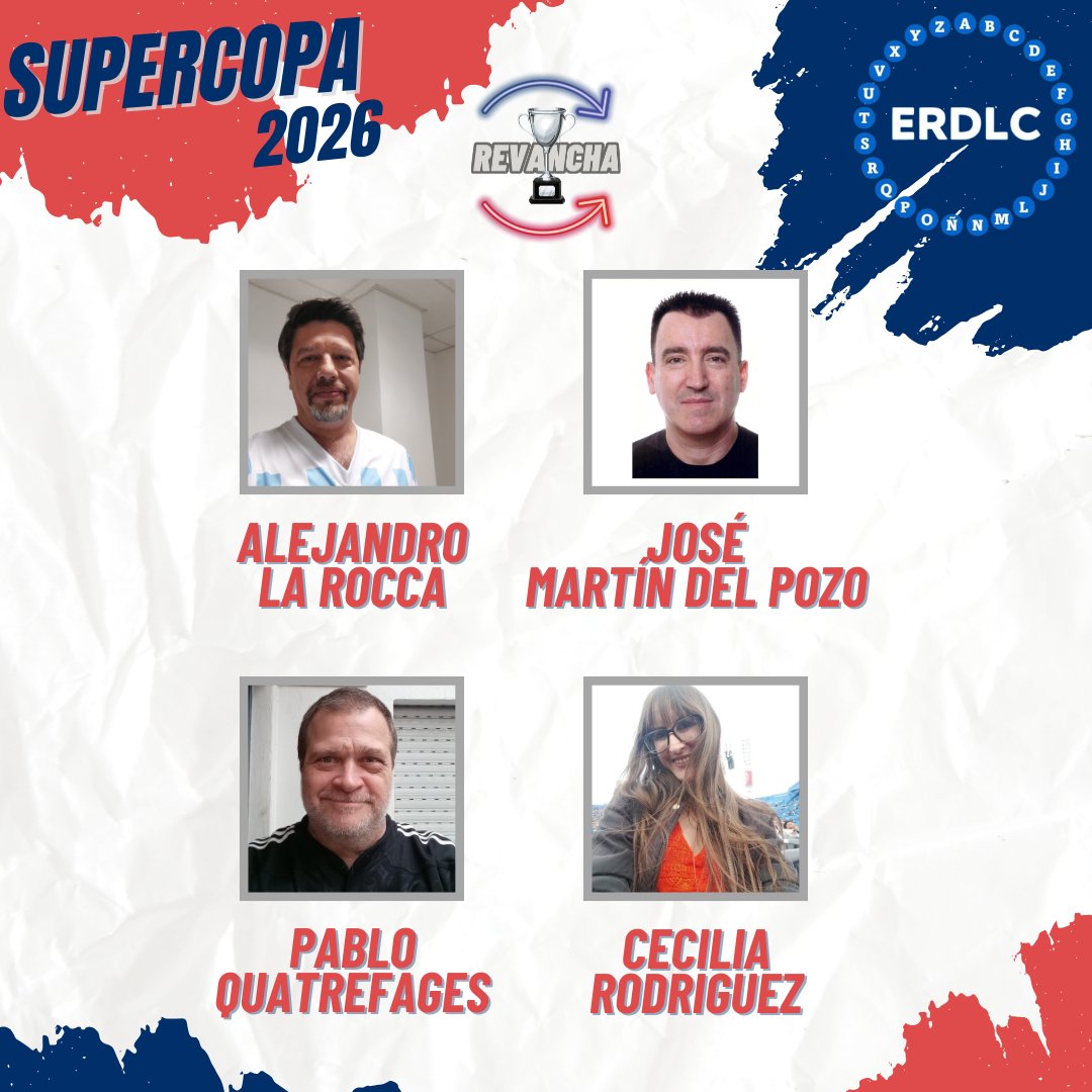 RegresoLos's tweet photo. Supercopa 2026: la revancha
Quienes no hayan superado la fase de grupos de la Supercopa 2026 se enfrentarán con modalidad de eliminación directa
Más info en nuestra web https://t.co/0ZoYJlCzYB