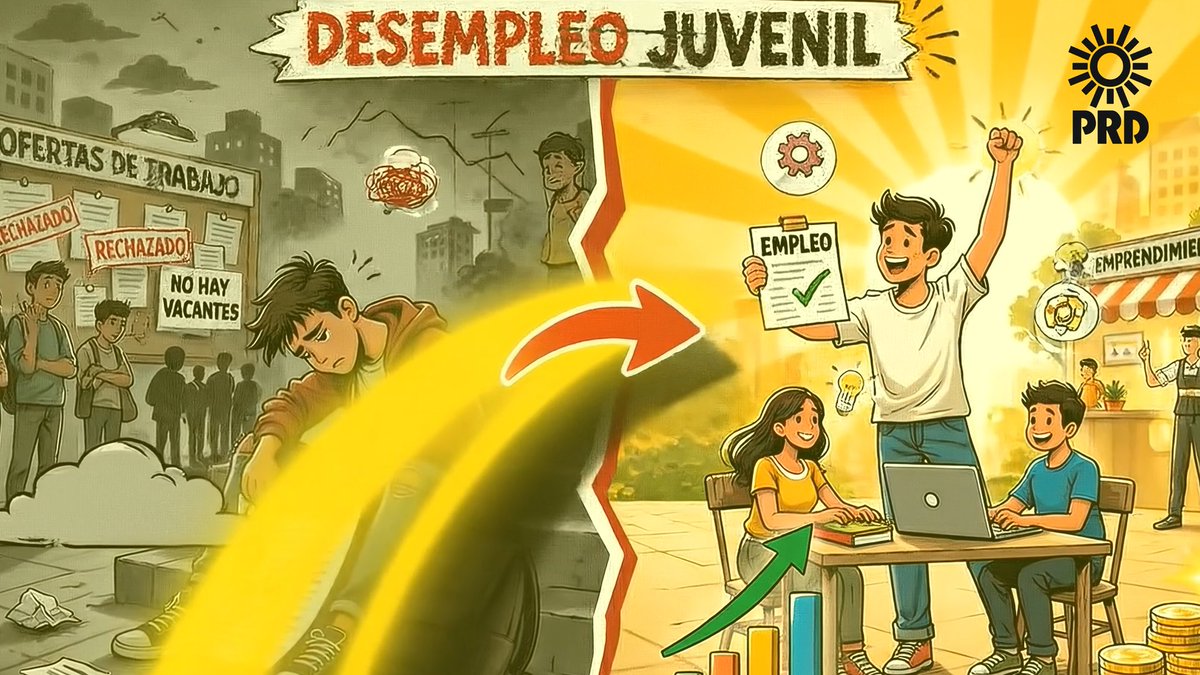 _PRD_HIDALGO's tweet photo. El talento joven existe. 💛
Falta quien apueste por él.☀️
#TalentoJoven
#EmpleoJuvenil
#OportunidadesParaJóvenes 
#ApuestaPorLaJuventud
#PrimerEmpleo https://t.co/yihCubcBdj