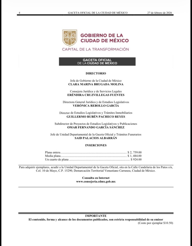 SEGOB CDMX tweet media