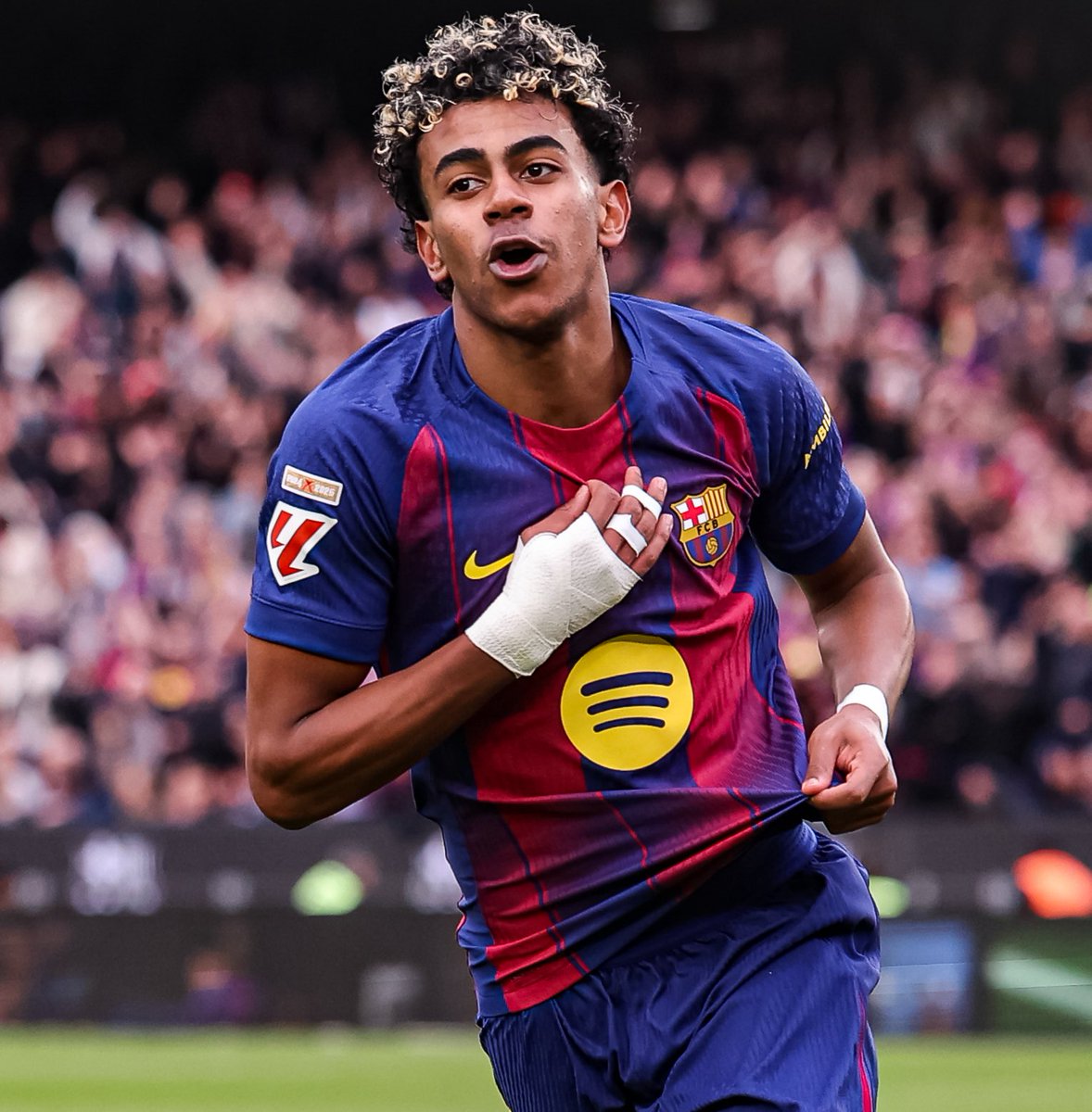 🚨 𝗟𝗘𝗦 𝗠𝗢𝗧𝗦 𝗙𝗢𝗥𝗧𝗦 𝗗𝗘 𝗟𝗔𝗠𝗜𝗡𝗘 𝗬𝗔𝗠𝗔𝗟 🇪🇸 𝗤𝗨𝗜 𝗖𝗢𝗡𝗙𝗜𝗘 𝗔𝗩𝗢𝗜𝗥 𝗧𝗥𝗔𝗩𝗘𝗥𝗦𝗘́ 𝗨𝗡𝗘 𝗣𝗘́𝗥𝗜𝗢𝗗𝗘 𝗖𝗢𝗠𝗣𝗟𝗜𝗤𝗨𝗘́𝗘 😕 : 

« Depuis une semaine, je ne ressens plus aucune gêne suite à ma pubalgie. 

𝗝𝗘 𝗡𝗘 𝗠𝗘 𝗦𝗘𝗡𝗧𝗔𝗜𝗦 𝗣𝗔𝗦