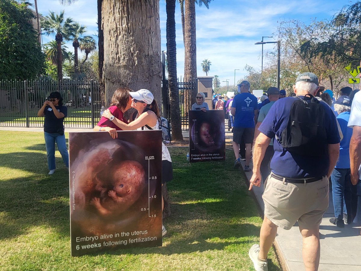 abortionNO's tweet photo. AZ March for Life

#AZMarchforLife #MarchforLife #ProLife #HumanRights #PrenatalScience #ERF #CBR https://t.co/lkqK1jHSLg