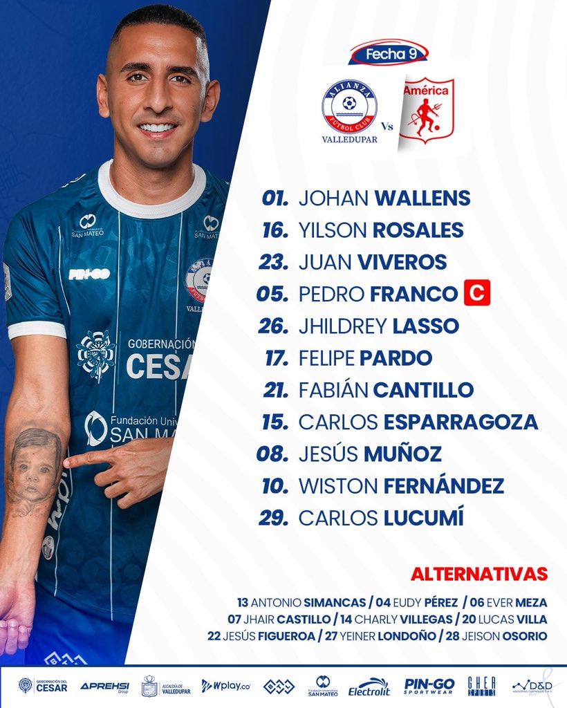 Alianza Valledupar F.C. tweet media