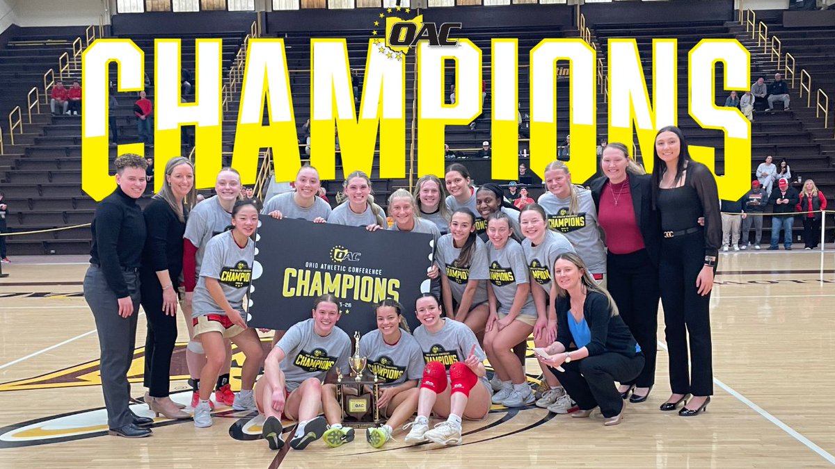 Ohio Athletic Conference tweet media