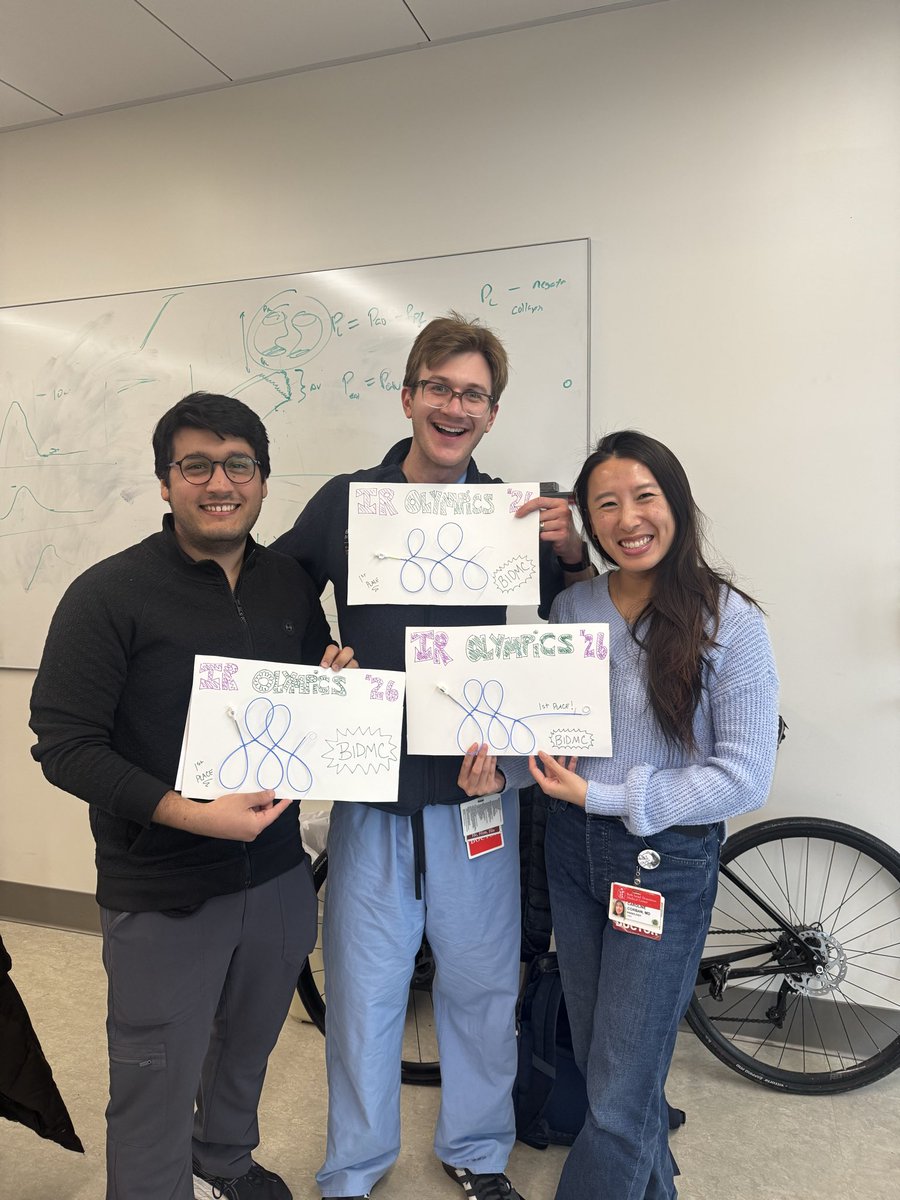 maritanaka808's tweet photo. Great day for the 2026 @BIDMCVIR IR Olympics! Lots of fun and a little friendly competition. Kudos to our fearless leader/PD @juliecbulman for organizing such a great educational event. #IRad #IRadRes ๐ช๐ฅ๐ฅ๐ฅโ๏ธ https://t.co/Bx5O6djPn2