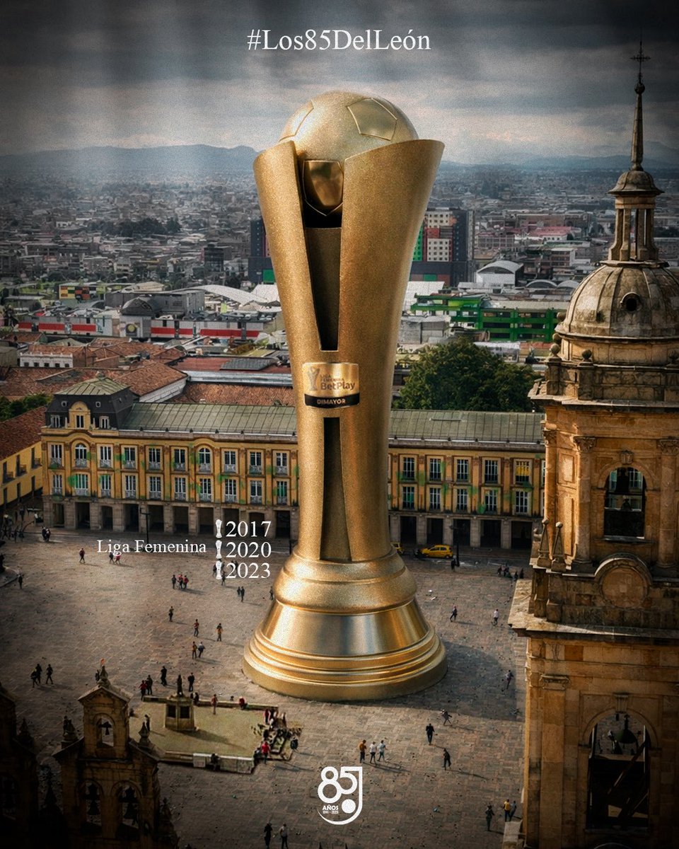 🎶 En el fútbol femenino Santa Fe 🦁 primer campeón 🏆 tres estrellas en su escudo 🇮🇩representan su pasión 🎶

⭐️⭐️⭐️ <a href="/LeonasSantaFe/">Santa Fe Femenino</a> 

#Los85DelLeón