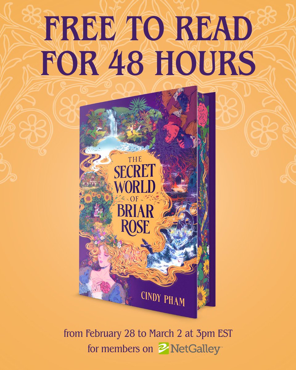 readwithcindy's tweet photo. hope ur weekend is free bc The Secret World of Briar Rose is an open download for 48 hours for netgalley members! if ur not a member, anyone can make a netgalley account for free. this book is available from now until march 2nd at 3pm EST!

netgalley: https://t.co/vm4vmBDYXe https://t.co/236r6nS500