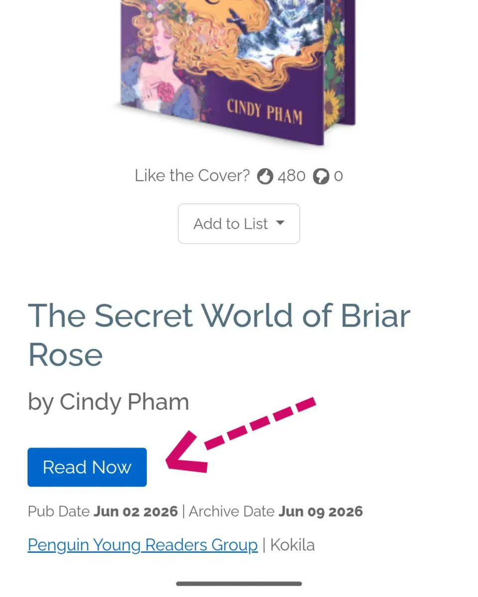 readwithcindy's tweet photo. hope ur weekend is free bc The Secret World of Briar Rose is an open download for 48 hours for netgalley members! if ur not a member, anyone can make a netgalley account for free. this book is available from now until march 2nd at 3pm EST!

netgalley: https://t.co/vm4vmBDYXe https://t.co/236r6nS500