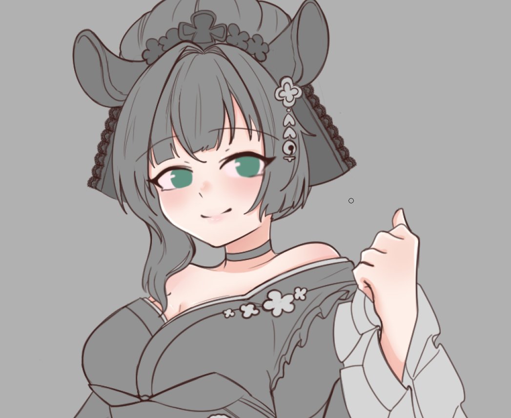 redid the lineart and now onto coloring (●ˇ∀ˇ●)