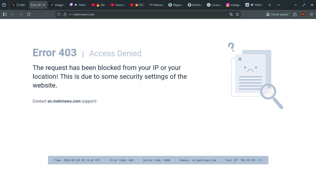 No es solo <a href="/ClaroColombia/">Claro Colombia</a>, también  <a href="/ETB/">ETB</a> está siendo bloqueado por esta agencia...