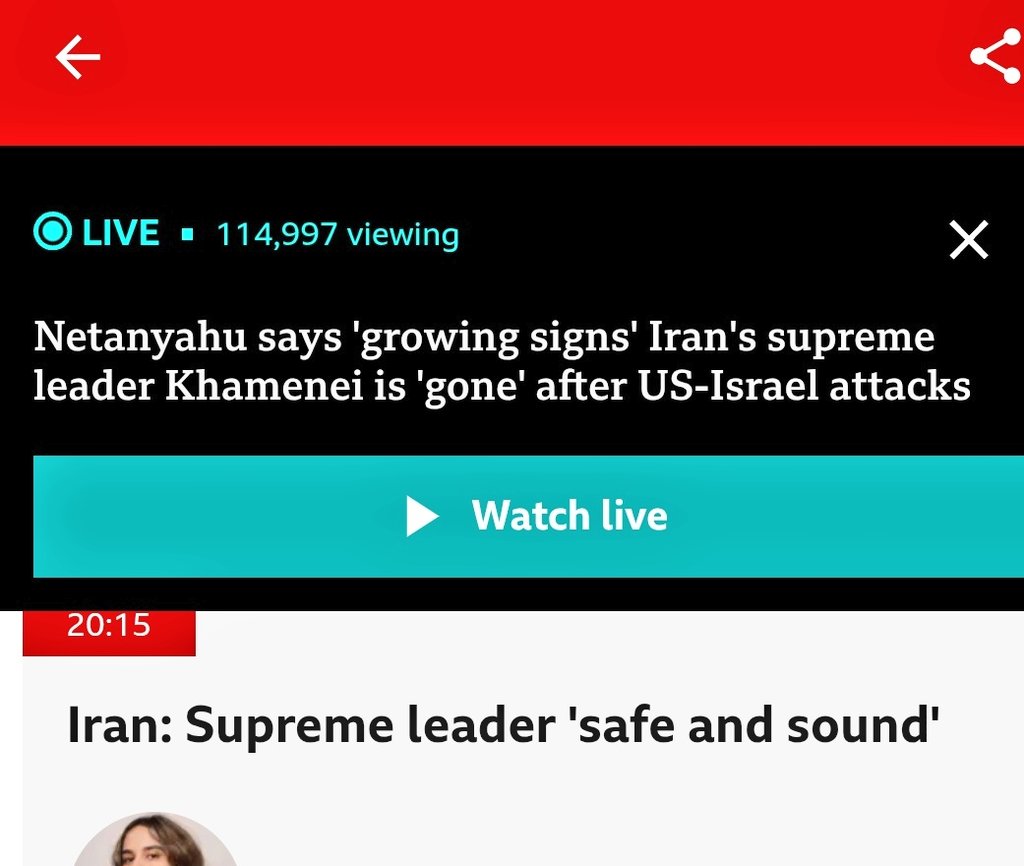 I see <a href="/BBCNews/">BBC News (UK)</a> sticking with the Israel said ot so it much be true narrative...