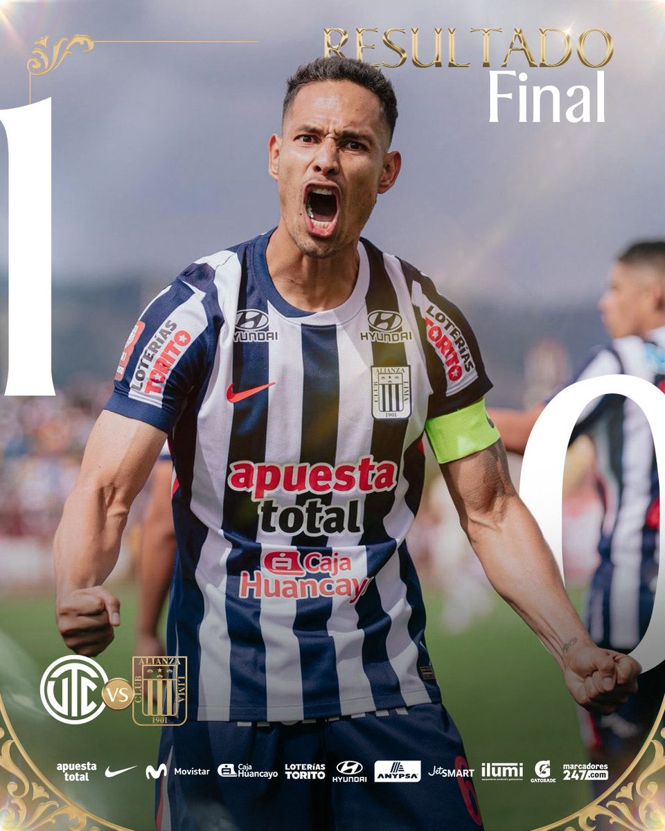 ClubALoficial's tweet photo. ⚪️ 𝐅𝐈𝐍𝐀𝐋 𝐃𝐄𝐋 𝐏𝐀𝐑𝐓𝐈𝐃𝐎 🔵

¡𝐺𝑎𝑛𝑎𝑚𝑜𝑜𝑜𝑜𝑜𝑜𝑜𝑜𝑠! 💪🏾💙

🏆: Fecha 5 Torneo Apertura @Liga1TeApuesto 

@UTC_PagOficial 0-1 @ClubALoficial 

#125AñosDeEternidad
#SeamosEternos
#125ALMando https://t.co/Ndiw6zHZVf