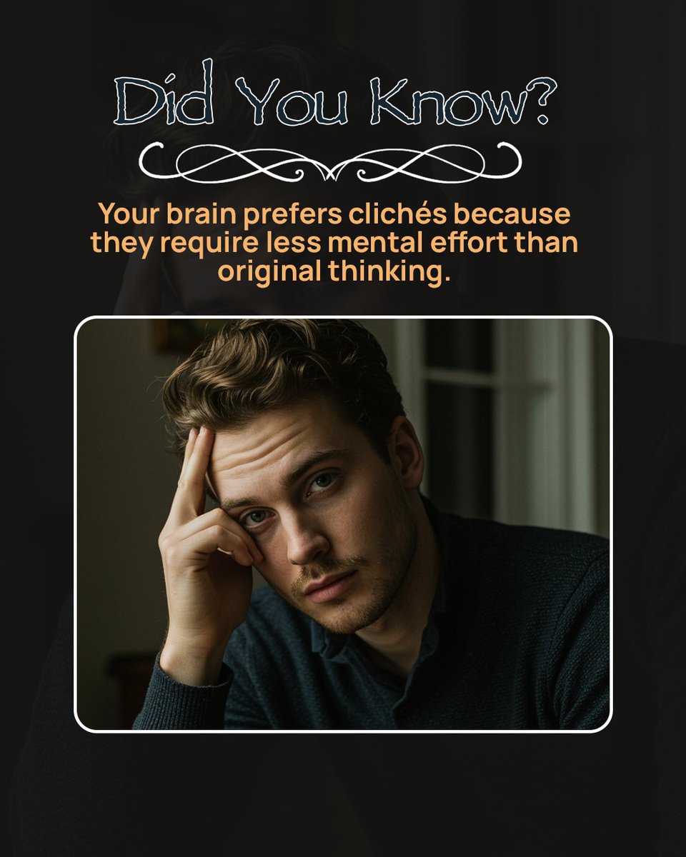Sometimes clichés aren’t wisdom, they’re escape routes.

Instead of processing pain, anger, regret, or fear, you reach for a ready-made phrase.
It feels resolved… but it’s unresolved underneath.

#theclichechronicles #brianbradley #beyondthequote #bookswithsubstance