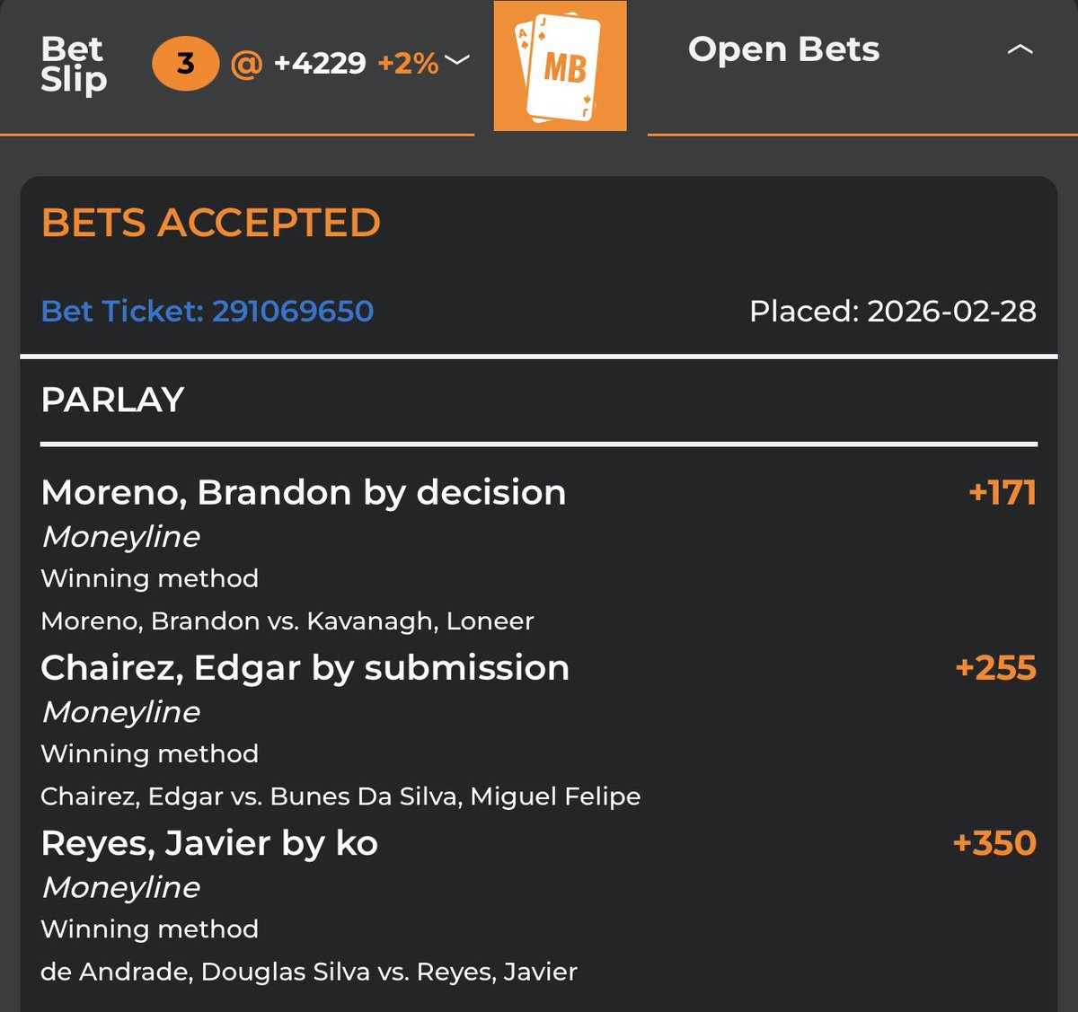 SourSportsHub's tweet photo. 🚨 #UFCMexicoCity CYCLE PARLAY 🚨
💰 42-1 odds
#UFC #MMA #UFCx #MMAx #UFCFightNight #UFCMexico https://t.co/spjLyfKI1I