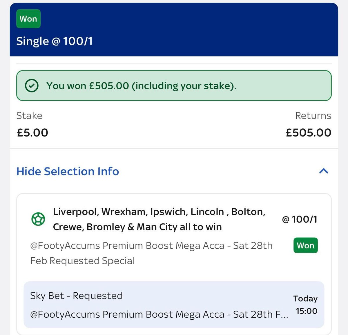 Footy Accumulators tweet media