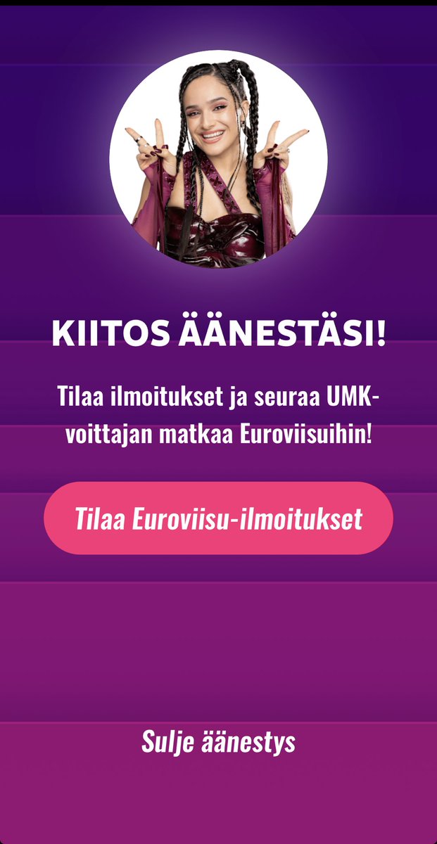 KValisaari's tweet image. #umk2026 #chachi sen sai 👍🏻