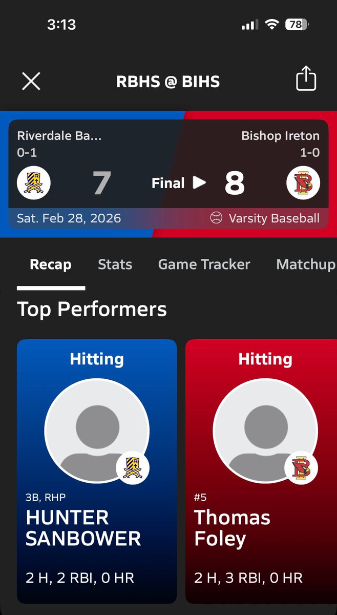 Hunter Sanbower tweet media