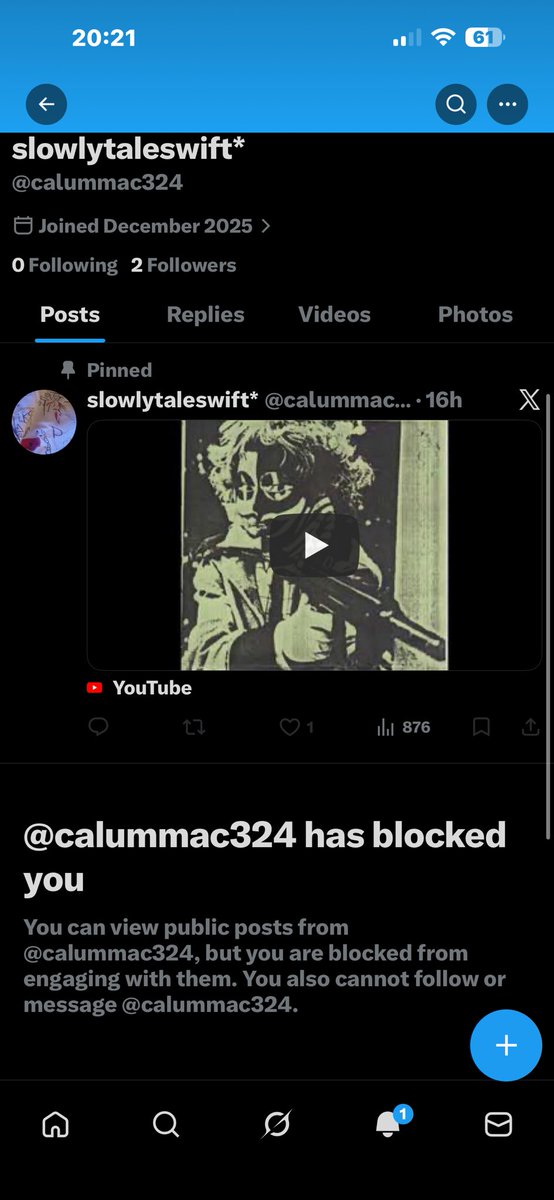 Commented twice then blocked me 🤣 you ok <a href="/calummac324/">slowlytaleswift*</a>