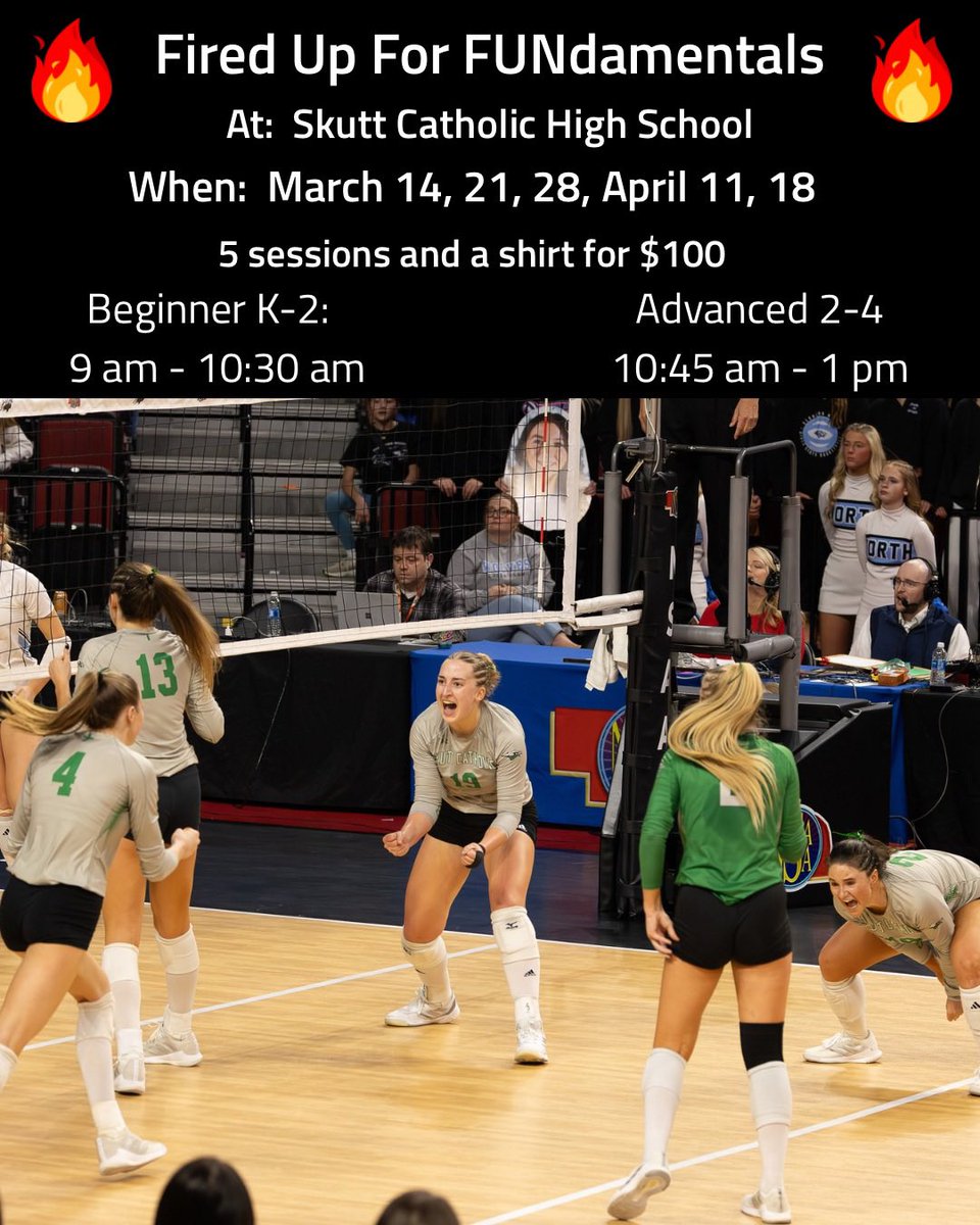 Skutt Catholic VB tweet media