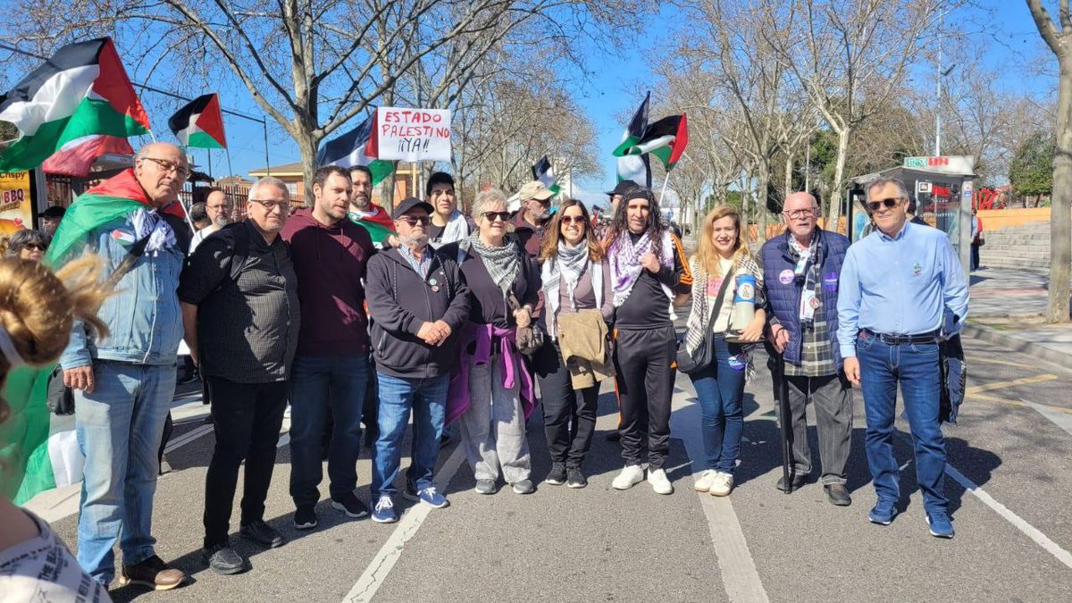 Marcha por Palestina. Para pedir a UE que para el genocidio de una vez

#PalestinaLibre #PalestinaLibreDesdeElRioHastaElMar