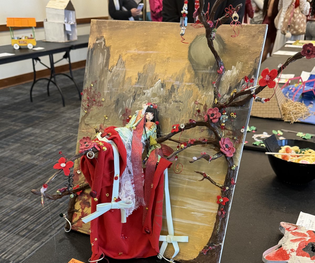 UofMLangFair's tweet photo. Final reminder: Any display items in the UC Bluff Room (304) that are not picked up by the end of the Awards Ceremony will be discarded, so if you want to keep them, be sure to pick them up! #langfair2026 https://t.co/o2cf0FsOcb