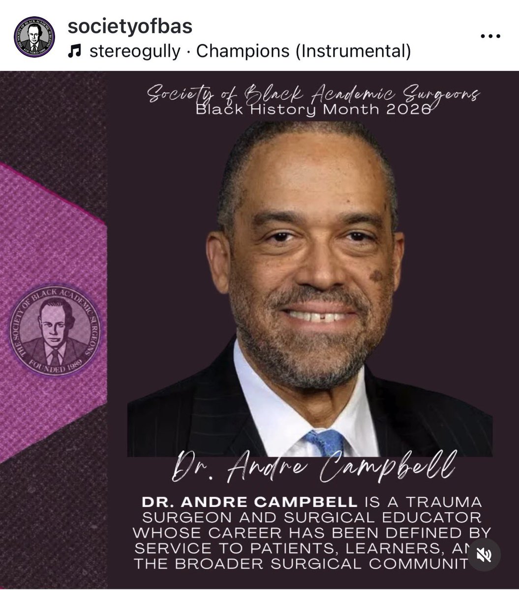 Andre Campbell, MD, FACS, FACP, FCCM, MAMSE, FCBC tweet media