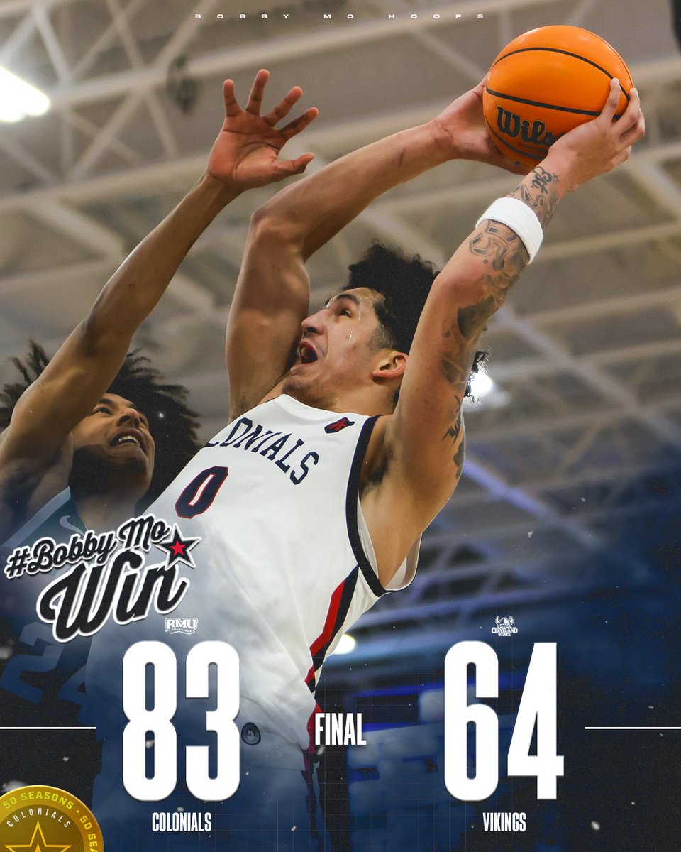 RMU Basketball tweet media