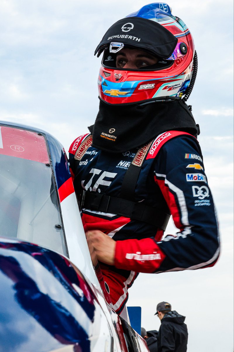 RonHornaday's tweet photo. I am so darn proud of this kid! He was calm, did what he needed to do and had a great finish. It was pretty fun spotting for him I must say. Great job by the whole @NieceMotorsport team! #TeamChevy https://t.co/2J8dcoH7fB