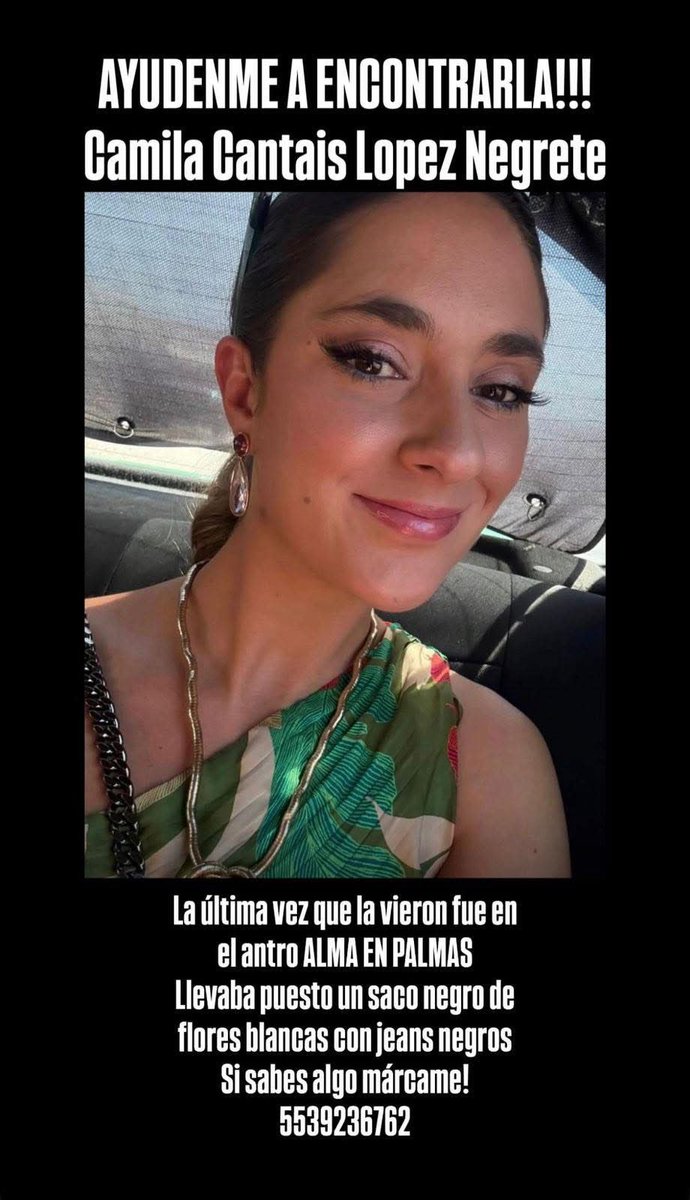 Gracias por RT #HastaEncontrarla