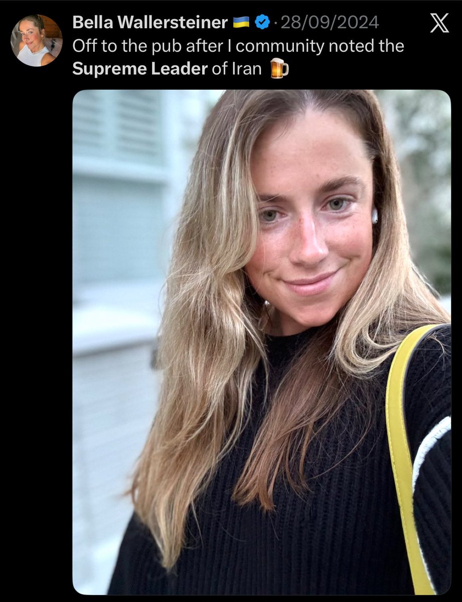 Bella Wallersteiner 🇺🇦 tweet media