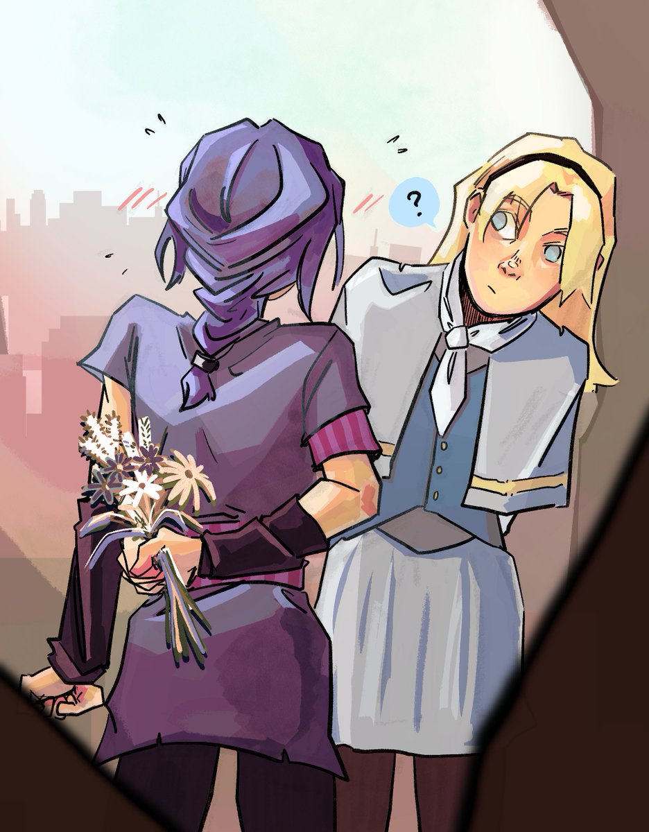 steelboneRWBY's tweet image. "I got you something..."
💙💐💛

thank you @mauwta for drawing these adorable pups 😭 #lightcannon #powder #lux