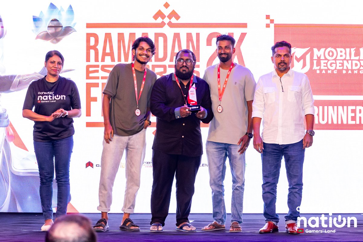 From draft picks to final pushes, KALHU OH FUMMI secures 🥈 2nd Place in MLBB with incredible coordination and skill.🔥
#OoredooNationMV #GamersLand