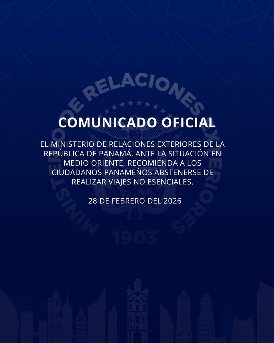 Cancillería de Panamá tweet media