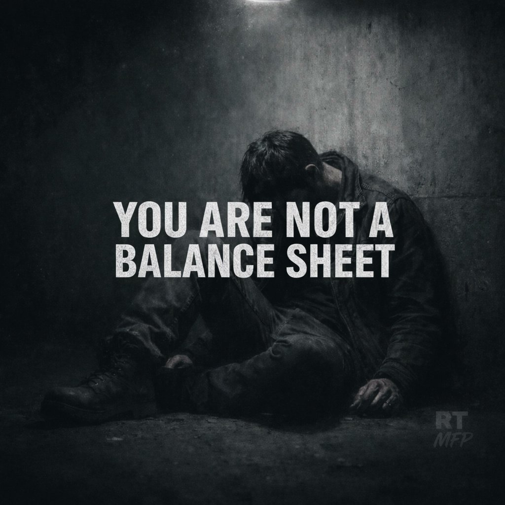 AntmanMFP's tweet image. Your worth isn’t the wage.

The grind kills the man behind the money. Real strength isn’t silence while you rot. You’re not a machine.

Reclaim your sovereignty.

rawtransmission.com

#MensHealth2026 #RawTruth #MasculinityRedefined #BreakTheTrap