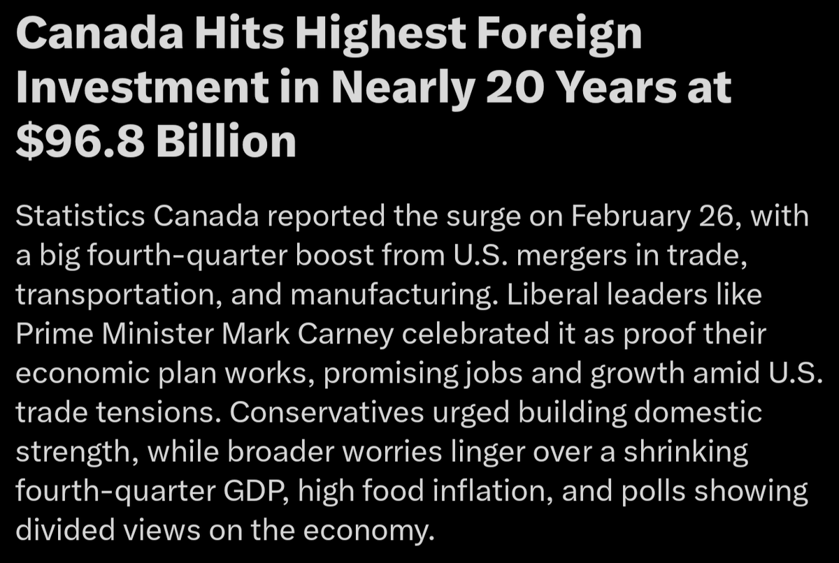 Here's a metric that the RW Influencers aren't going to share with you nor acknowledge.

Carney is kicking ass.