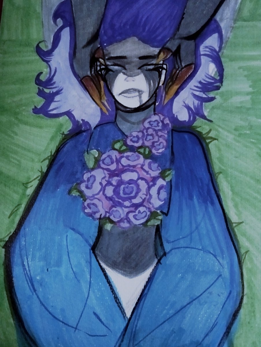 Y baila lento flor morada